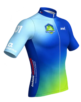 Maillot cycliste Forest’Cime dégradé